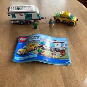 Lego Car and Caravan